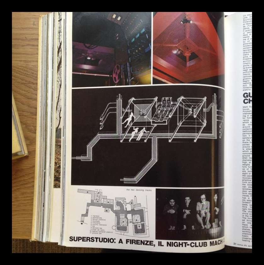 839x843 superstudio, nightclub, search drawings drawing matter - Nightclub Drawing