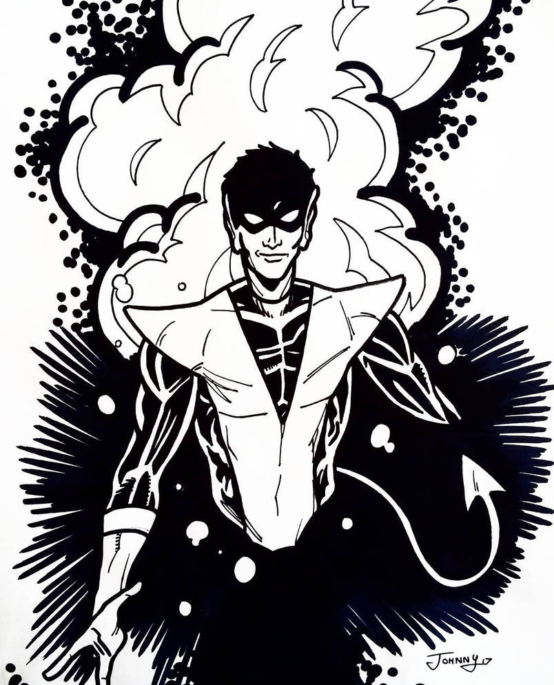 804x994 Nightcrawler Drawing - Nightcrawler Drawing