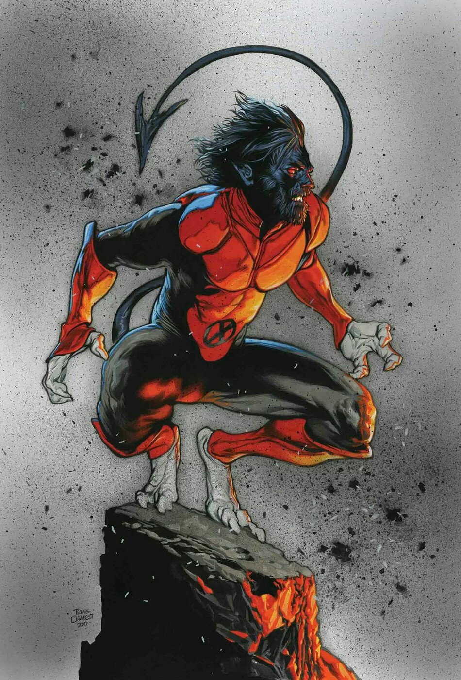 950x1400 Nightcrawler Marvel Database Fandom Powered - Nightcrawler Drawing