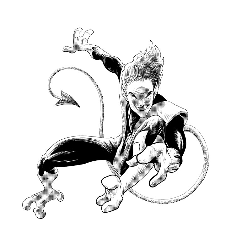 720x763 Optical Disillusions Nightcrawler - Nightcrawler Drawing