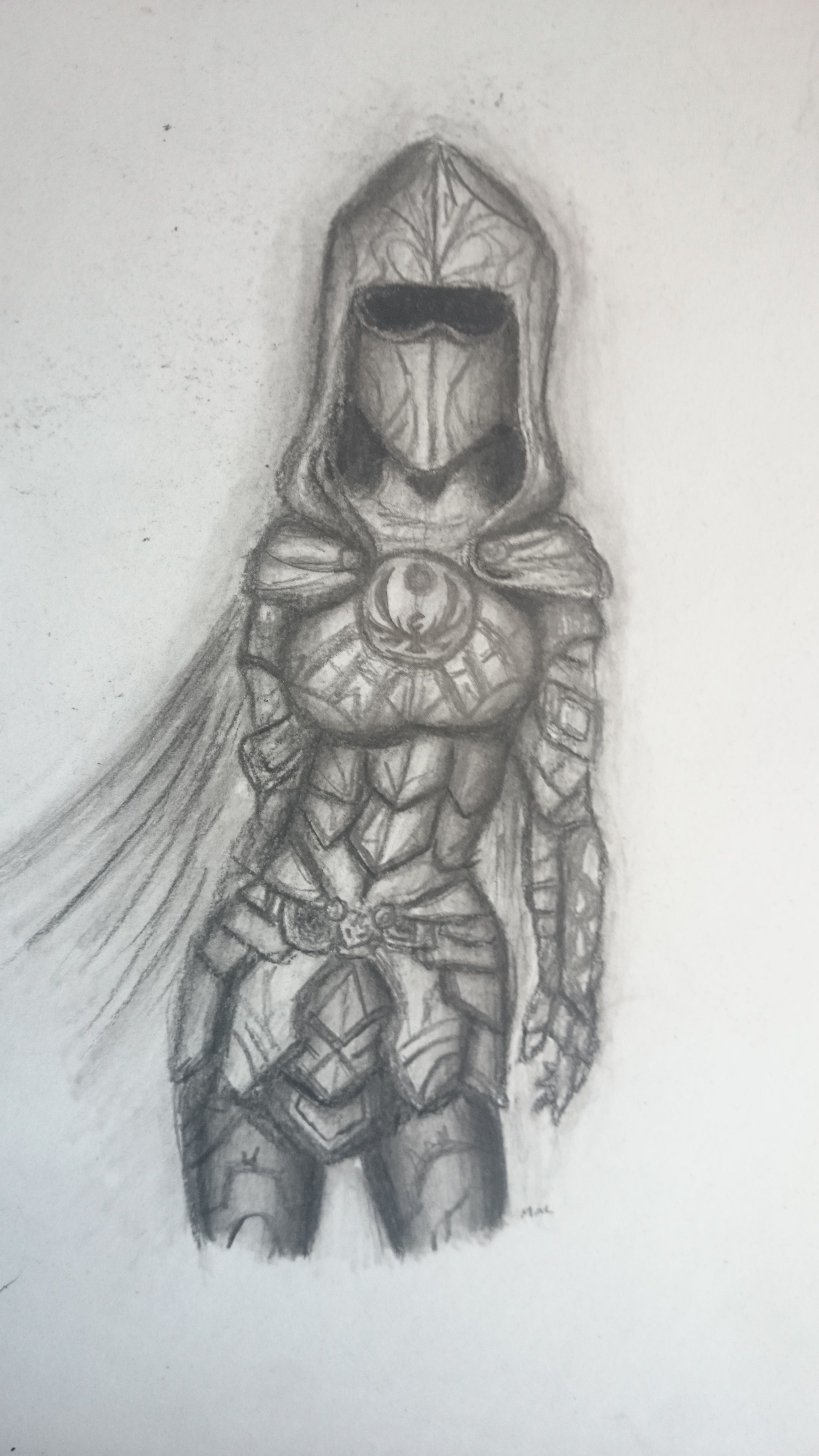 2160x3840 nightingale armor drawing - Nightingale Armor Drawing