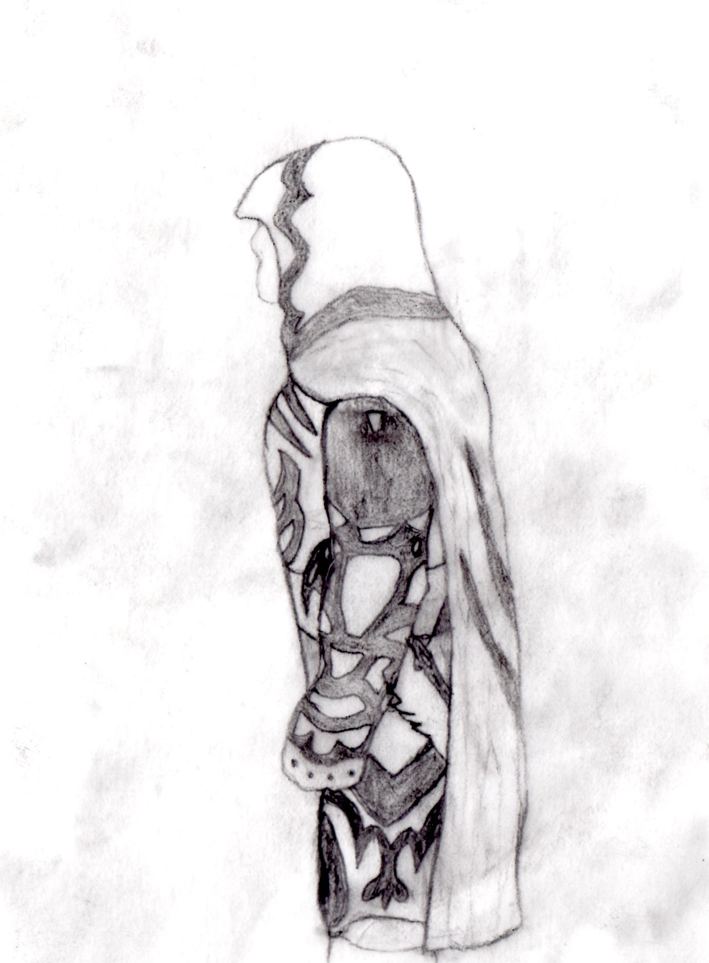 1383x1878 The Nightingale - Nightingale Armor Drawing