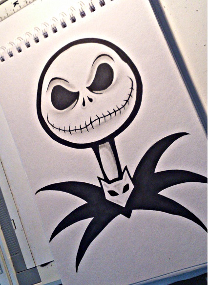 426x583 Jack Skellington - Nightmare Before Christmas Drawings
