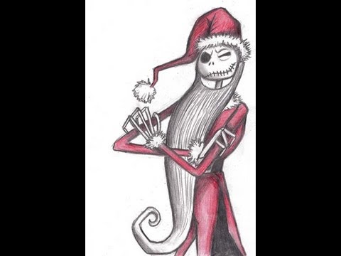480x360 how to draw jack - Nightmare Before Christmas Jack Drawing