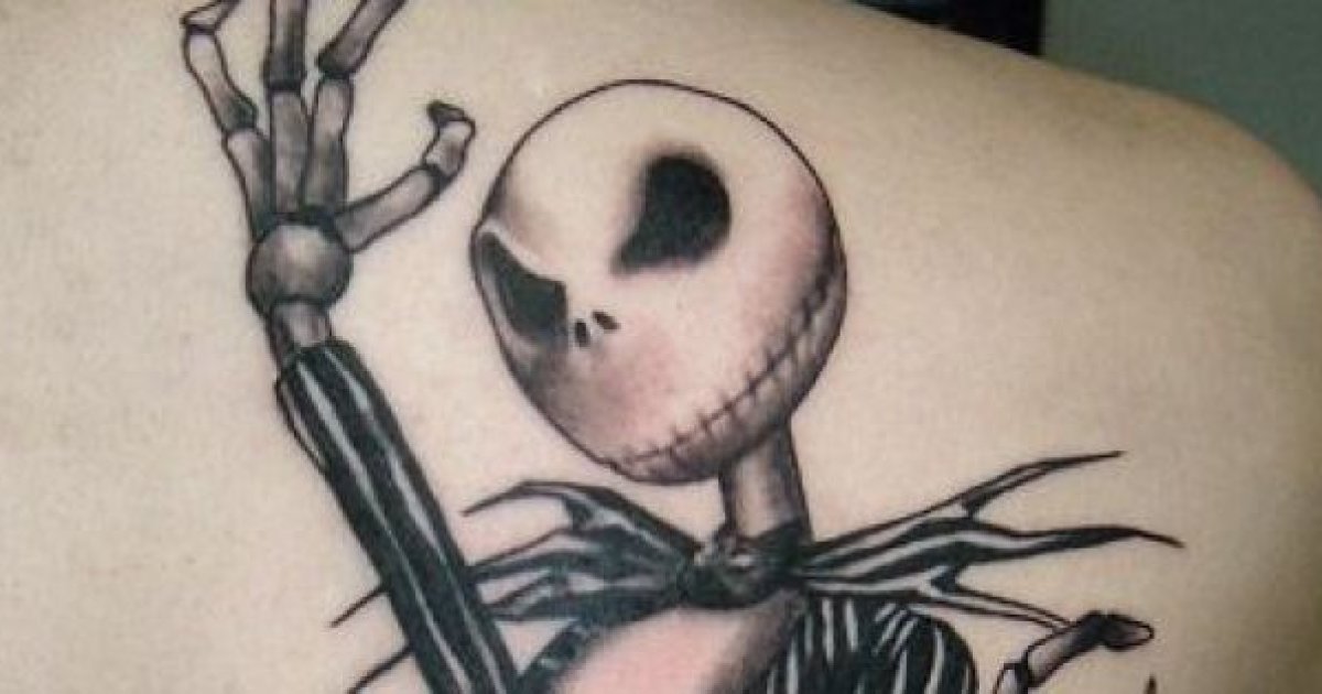 1200x630 'nightmare before christmas' tattoos you'll totally want - Nightmare Before Christmas Jack Drawing