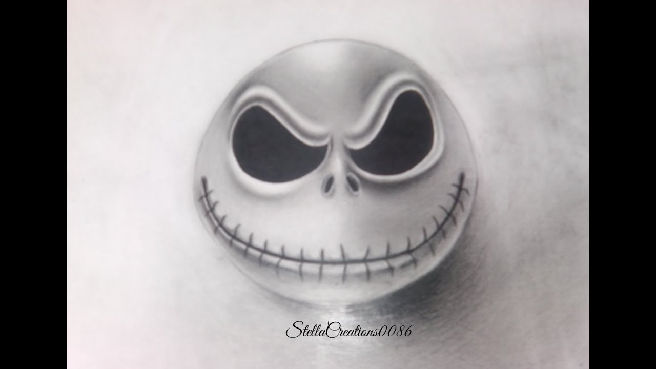 1280x720 drawing jack skellington - Nightmare Before Christmas Jack Drawing