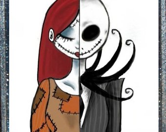 340x270 disney nightmare before christmas vincent van gogh starry etsy - Nightmare Before Christmas Jack Drawing