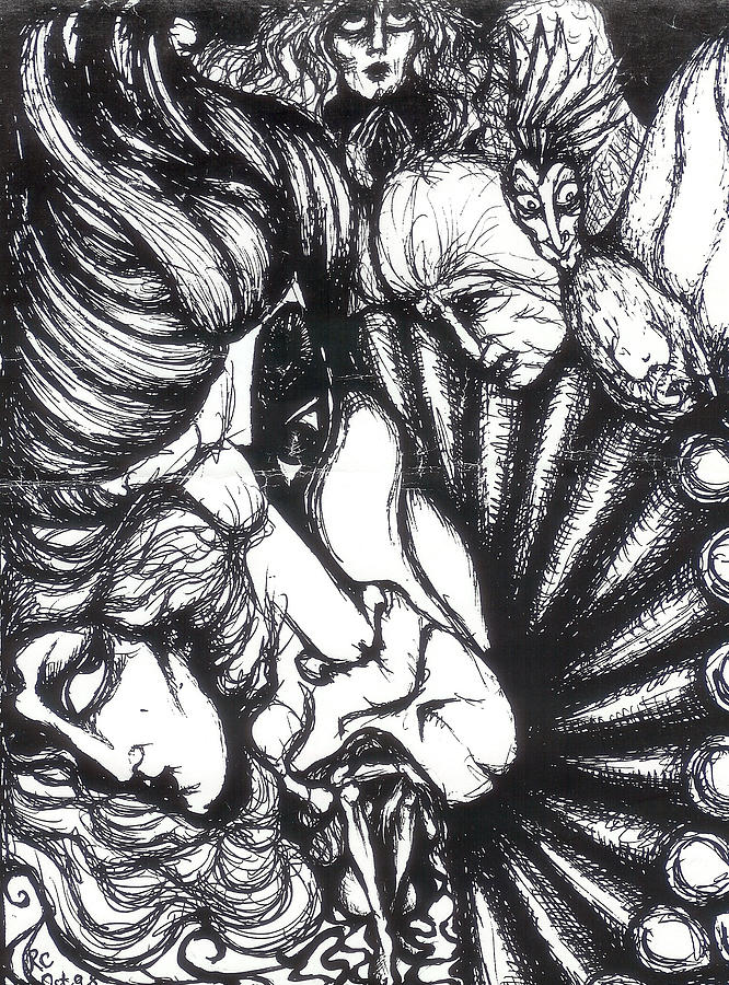 666x900 nightmare drawing - Nightmare Drawings