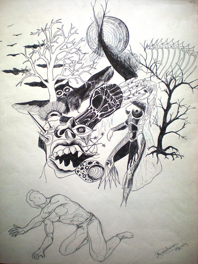 675x900 nightmare drawing - Nightmare Drawings
