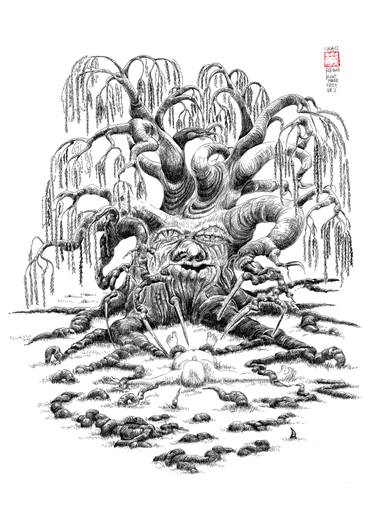 375x525 nightmare tree nr drawing - Nightmare Drawings