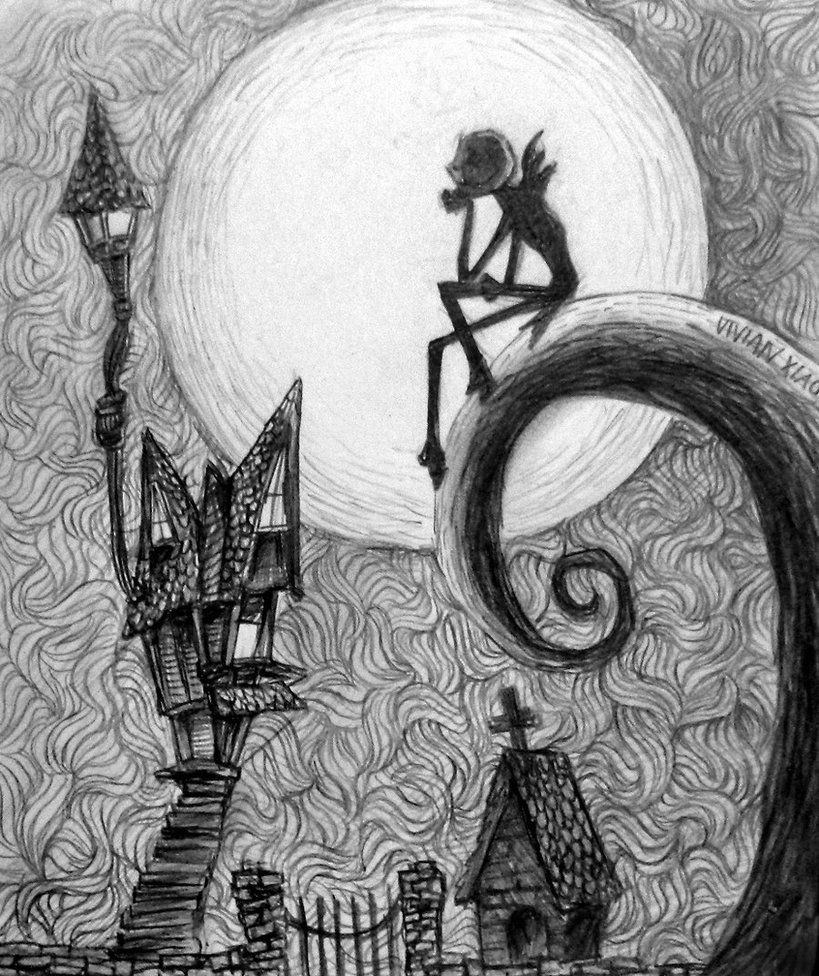 819x976 drawing ideas nightmare before christmas - Nightmare Drawings