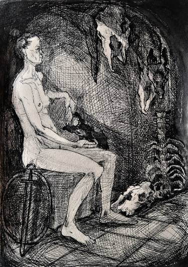 375x532 the nightmare v drawing - Nightmare Drawings