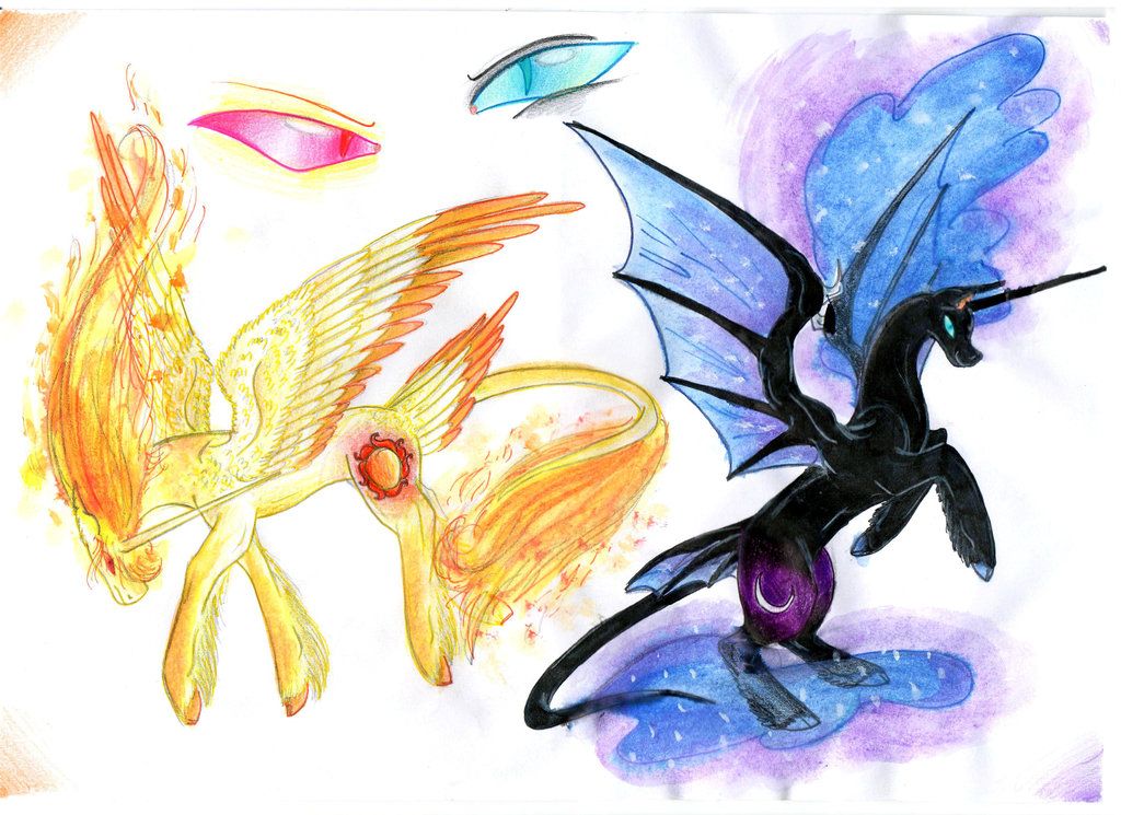 1024x745 Solaris Solstitium, Nightmare Moon - Nightmare Moon Drawing