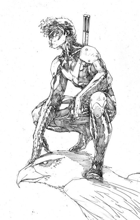 477x750 nightwing comic drawings found on comic - Nightwing Drawing