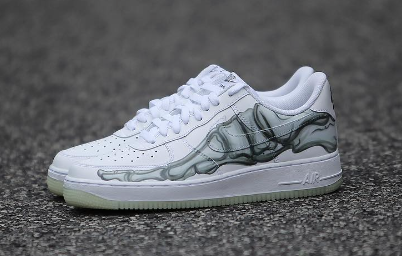 803x511 nike air force qs skeleton release info - Nike Air Force 1 Drawing