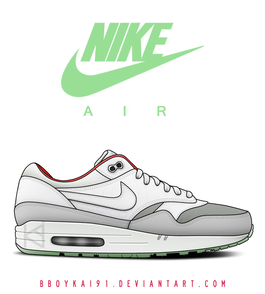 900x1000 get nike air max template - Nike Air Max 90 Drawing