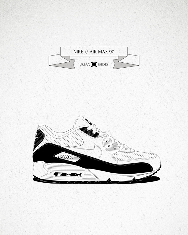 air max 90 sketch