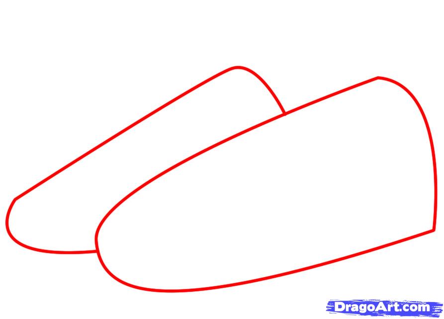 893x642 how to draw nike, how to draw air force ones, step - Nike High Tops Drawing