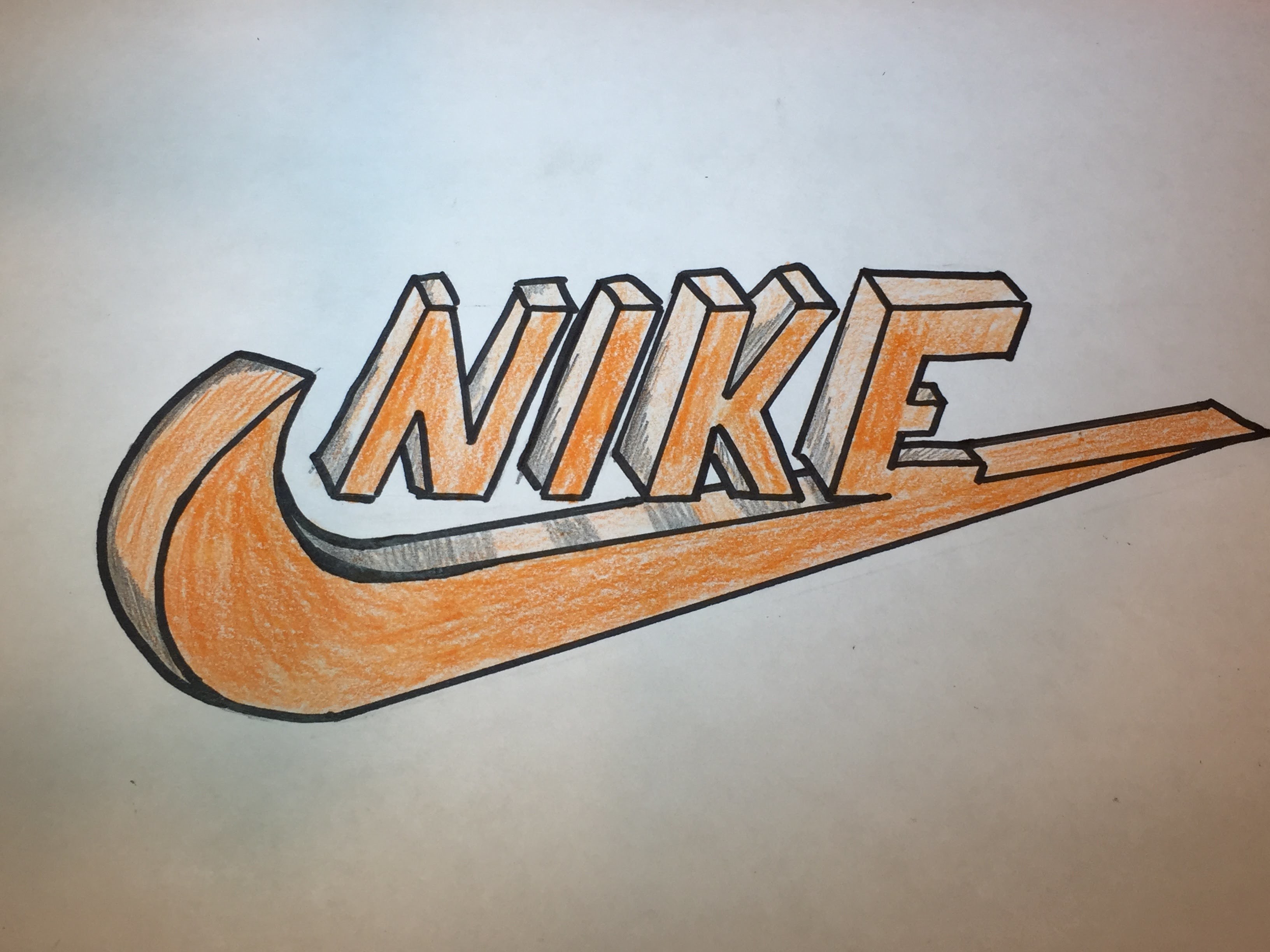 Nike Logo Drawing at Explore collection of Nike