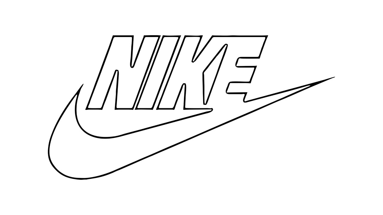 Nike Logo Drawing At PaintingValley Explore Collection Of Nike 
