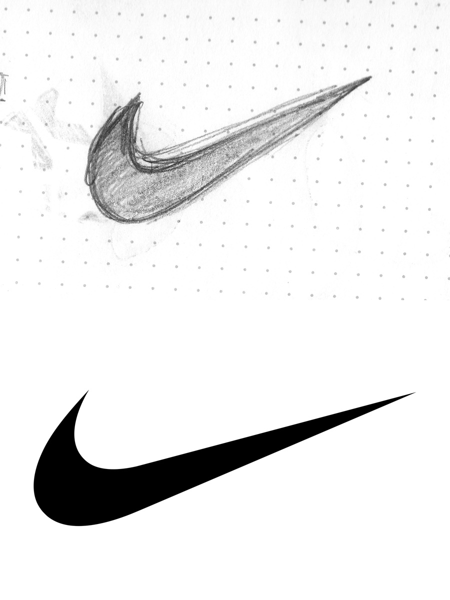 How To Draw A Cool Nike Logo At Bailey Walters Blog