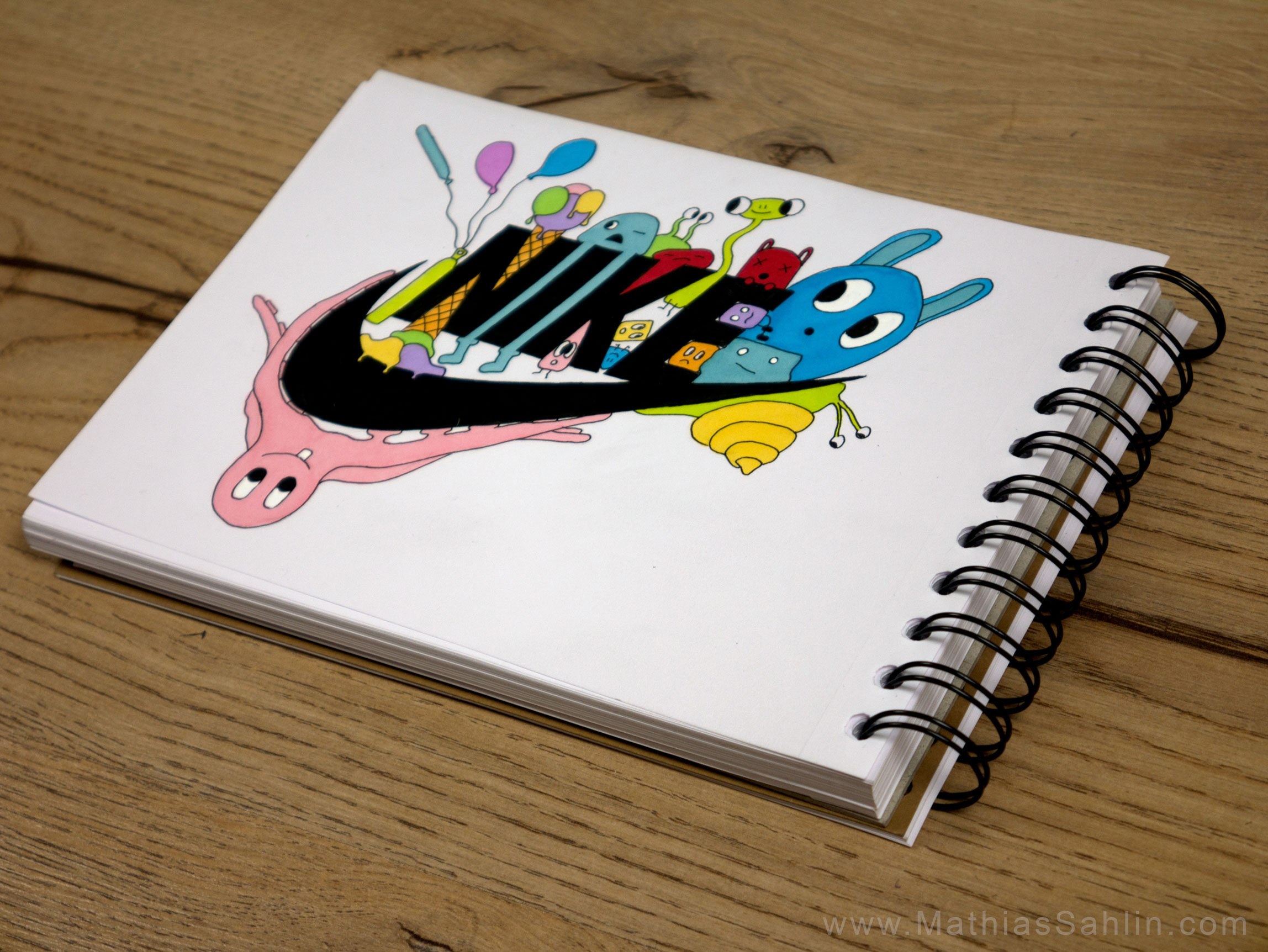 2296x1724 Nike Logo Doodle - Nike Logo Drawing