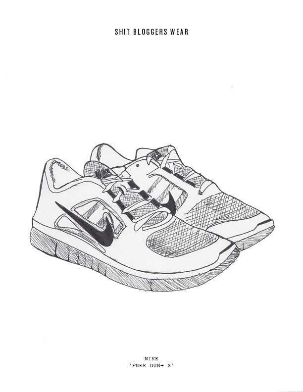 612x792 sht fashion bloggers wear - Nike Running Shoes Drawing