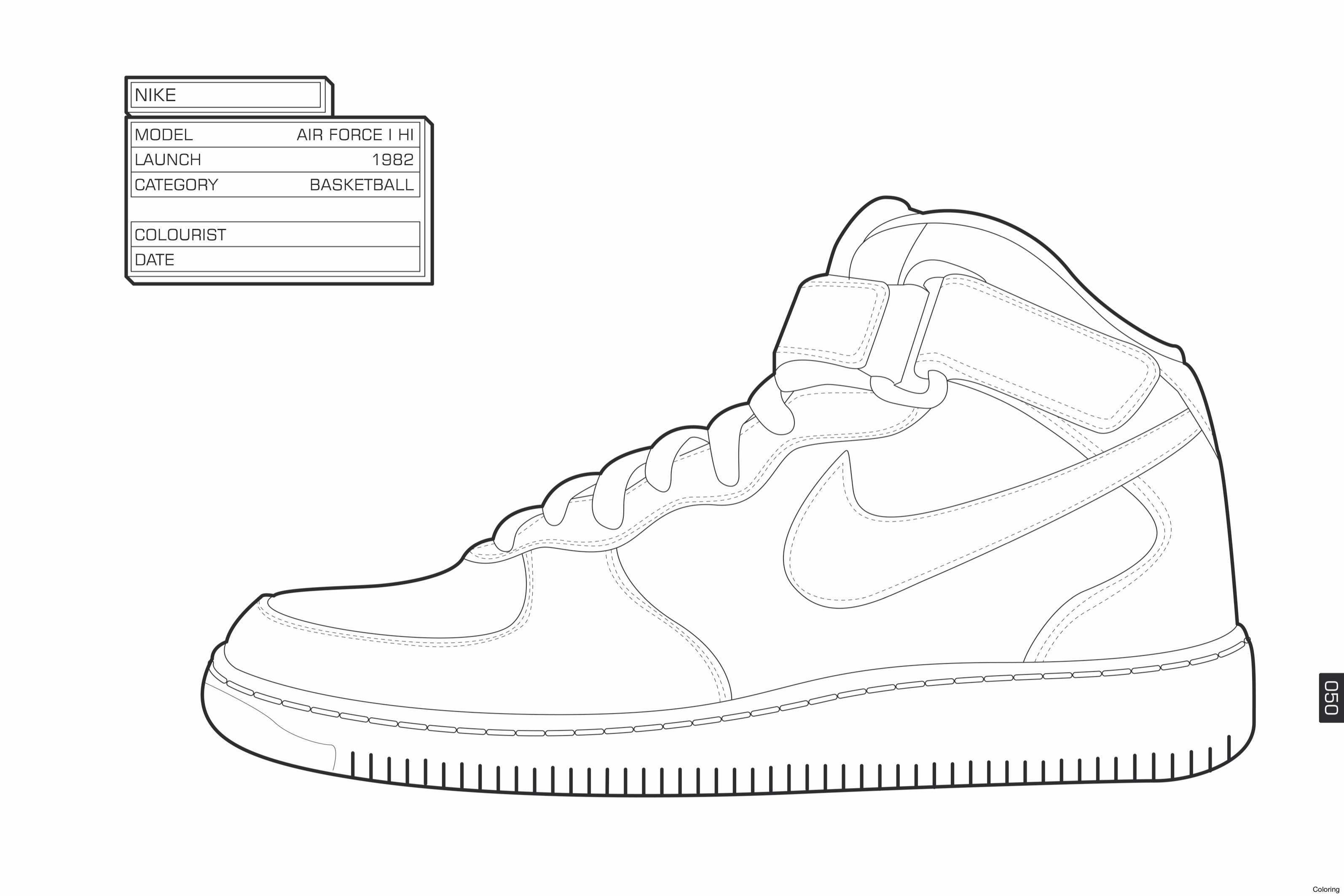 Nike Shoe Drawing at Explore collection of Nike
