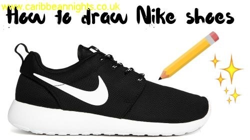 Nike Shoe Drawing at PaintingValley.com | Explore collection of Nike