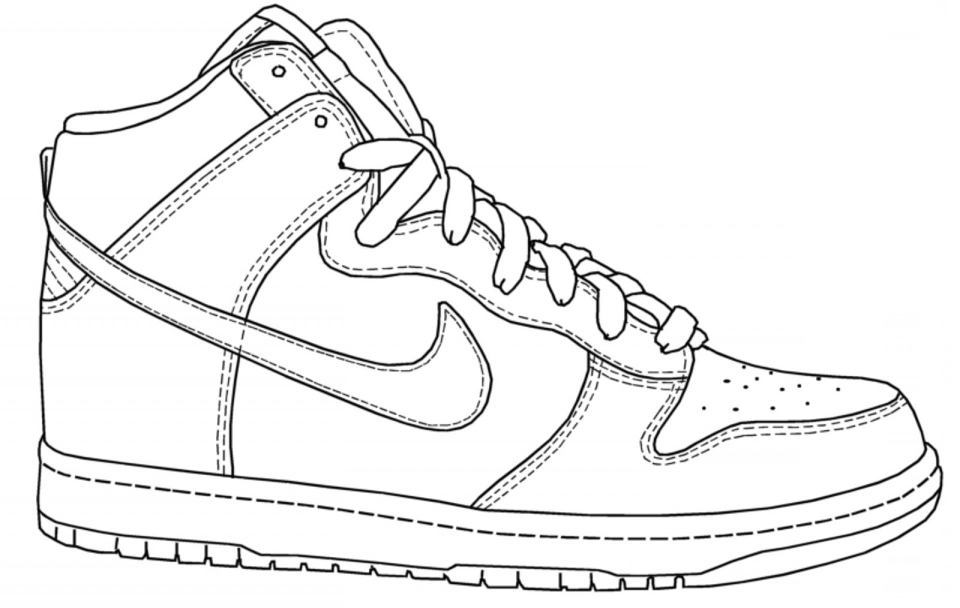 Nike Shoe Drawing at Explore