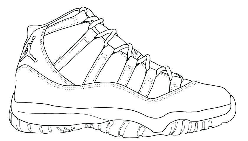 nike shoes drawing at paintingvalleycom explore