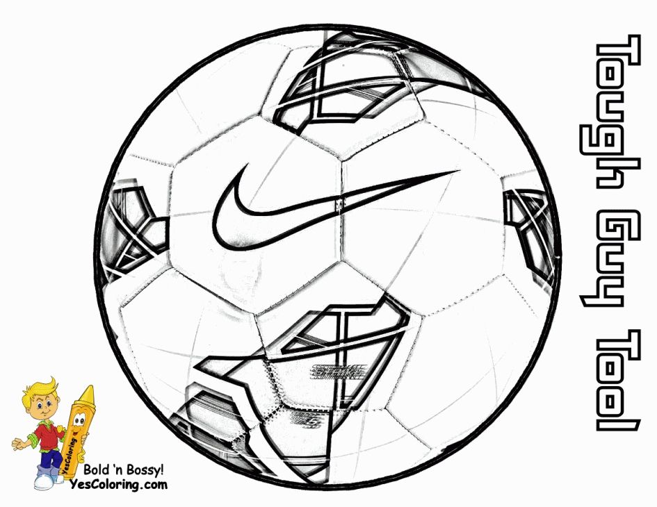 945x730 Download Coloring Pages Soccer Ball Coloring - Nike Soccer Ball Drawing