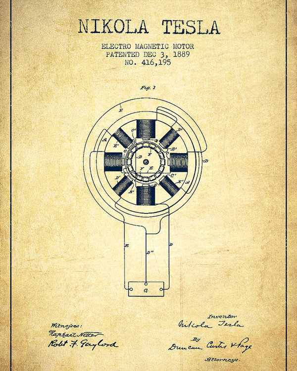 600x749 nikola tesla patent drawing - Nikola Tesla Drawing