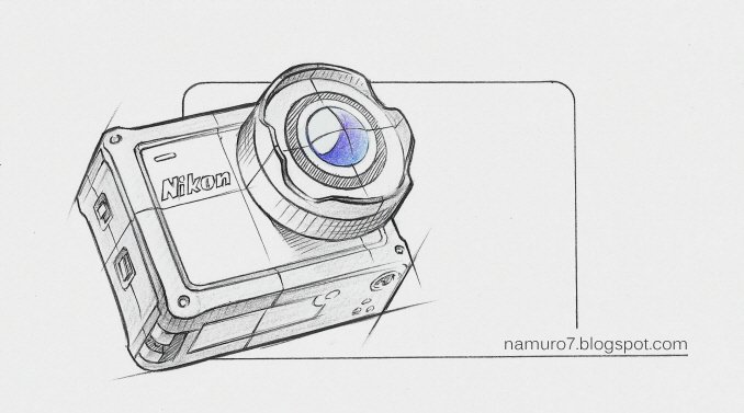 678x377 draw camera nikon keymission blog - Nikon Camera Drawing