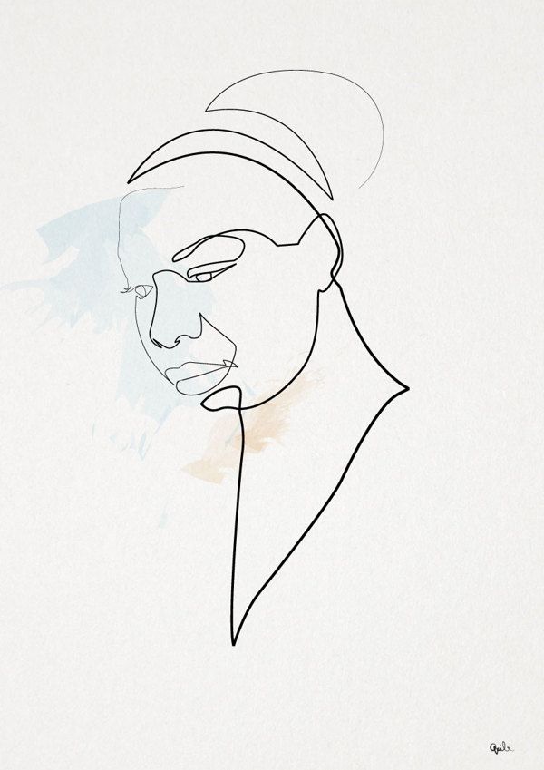 600x849 Music Lines - Nina Simone Drawing