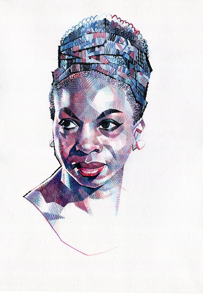 Nina Simone Drawing at Explore collection of Nina