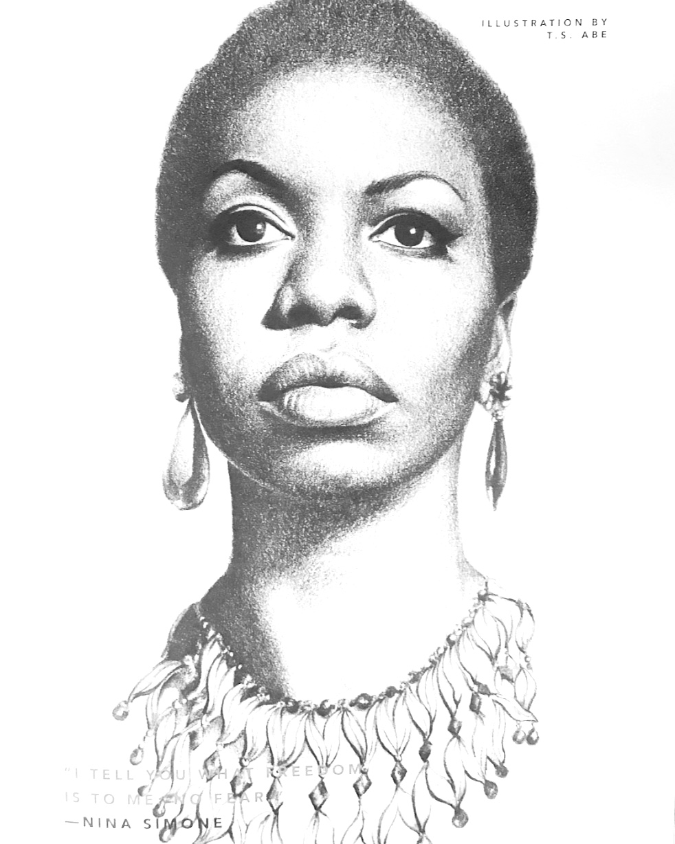 Nina Simone Drawing at PaintingValley.com | Explore collection of Nina ...