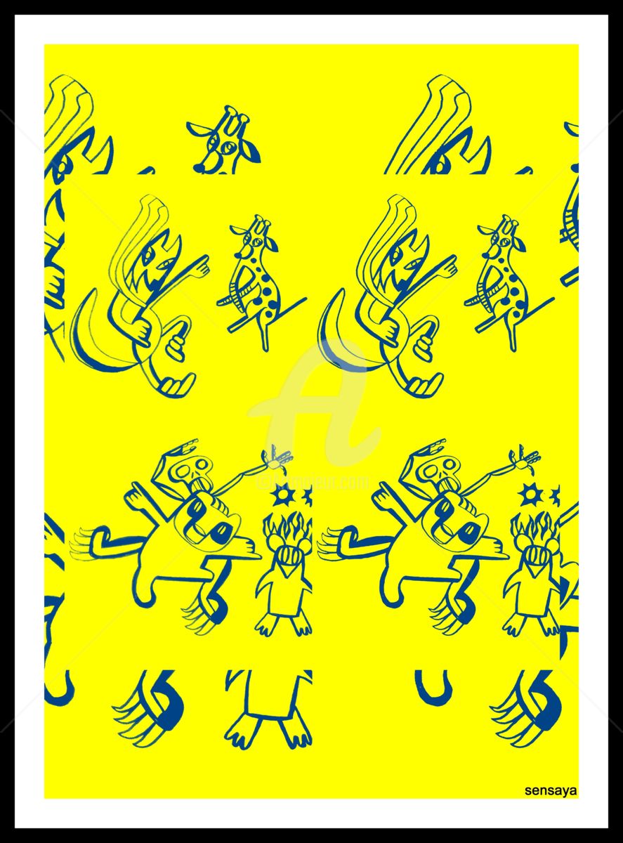 887x1200 Drawing Nine Drawing - Nine Drawing