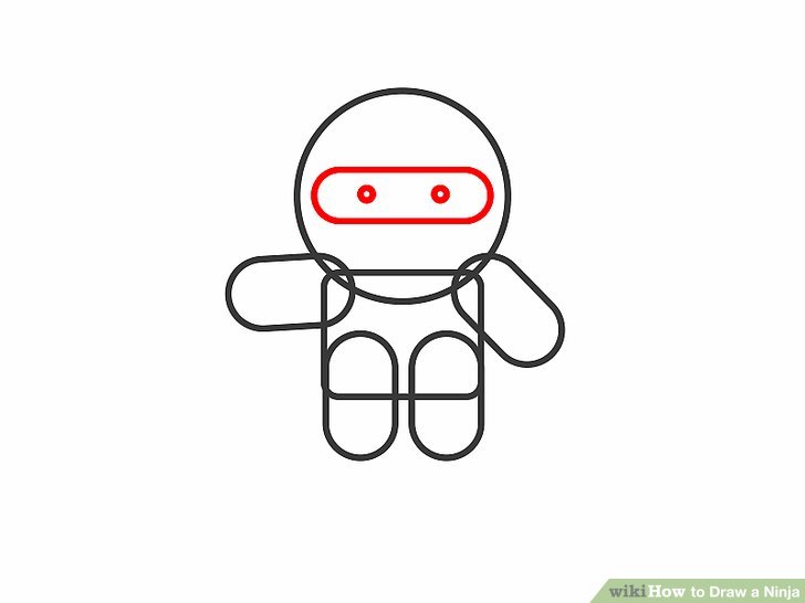 728x546 how to draw a ninja - Ninja Cartoon Drawing