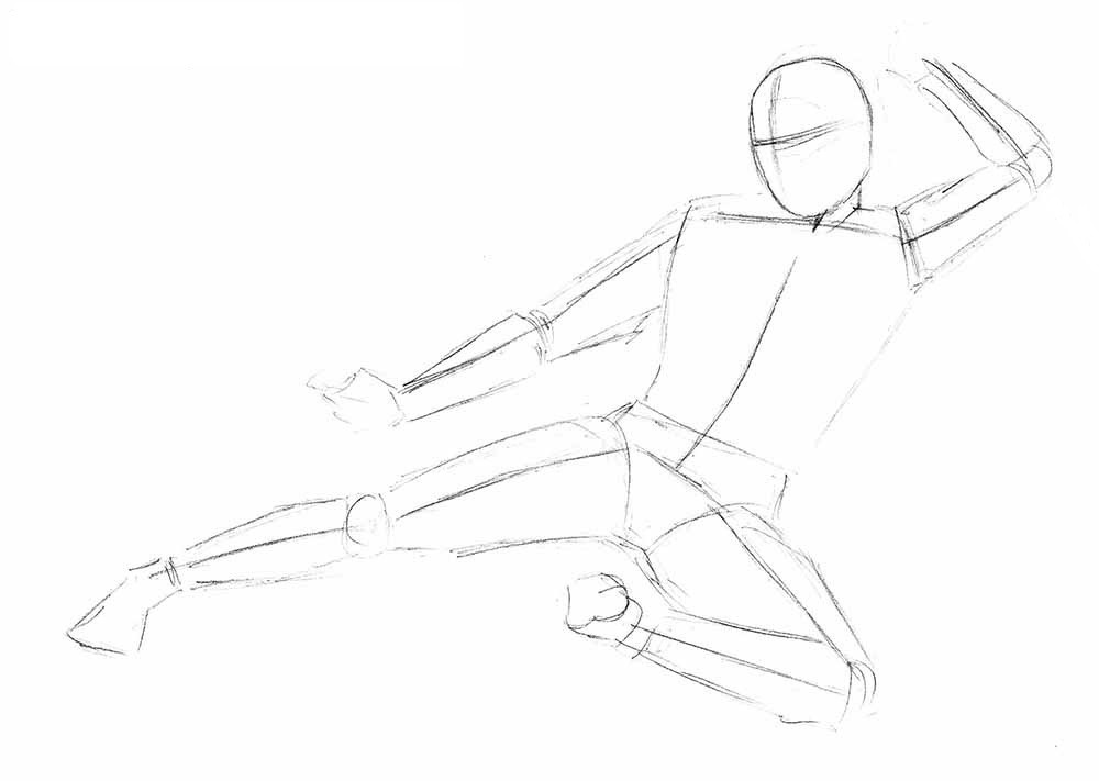 1000x711 how to draw a ninja step to step guide how to draw - Ninja Drawing