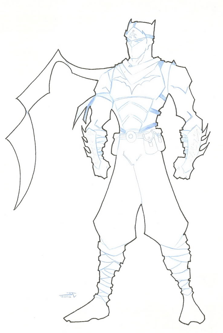 733x1093 Gallery Ninja Drawing Easy - Ninja Drawing Easy