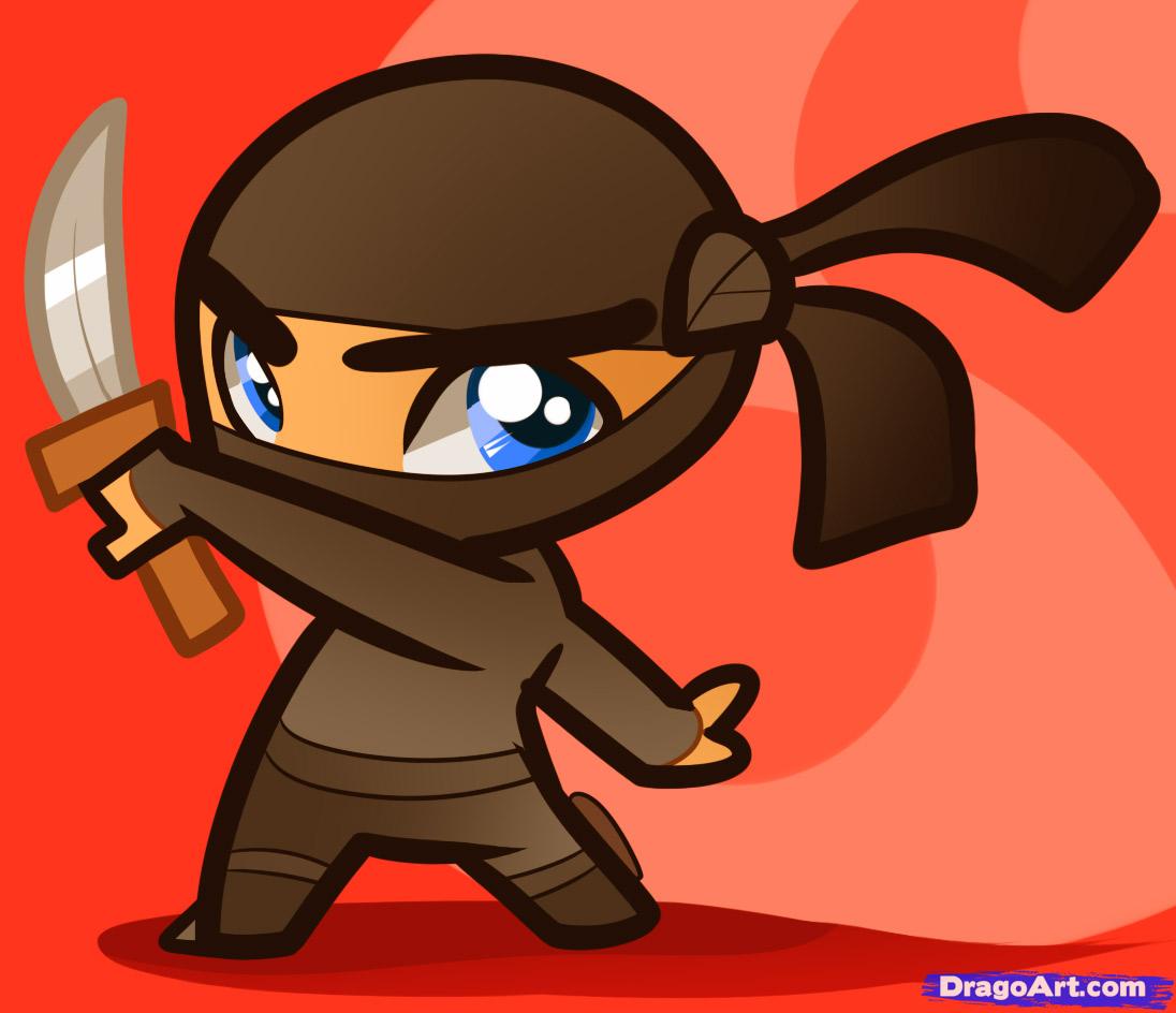 1096x944 How To Draw A Ninja For Kids, Step - Ninja Drawing For Kids