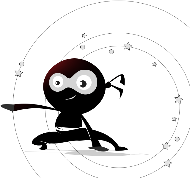 639x598 Ninja Warrior Training And Obstacle Courses Ninja Kids - Ninja Drawing For Kids