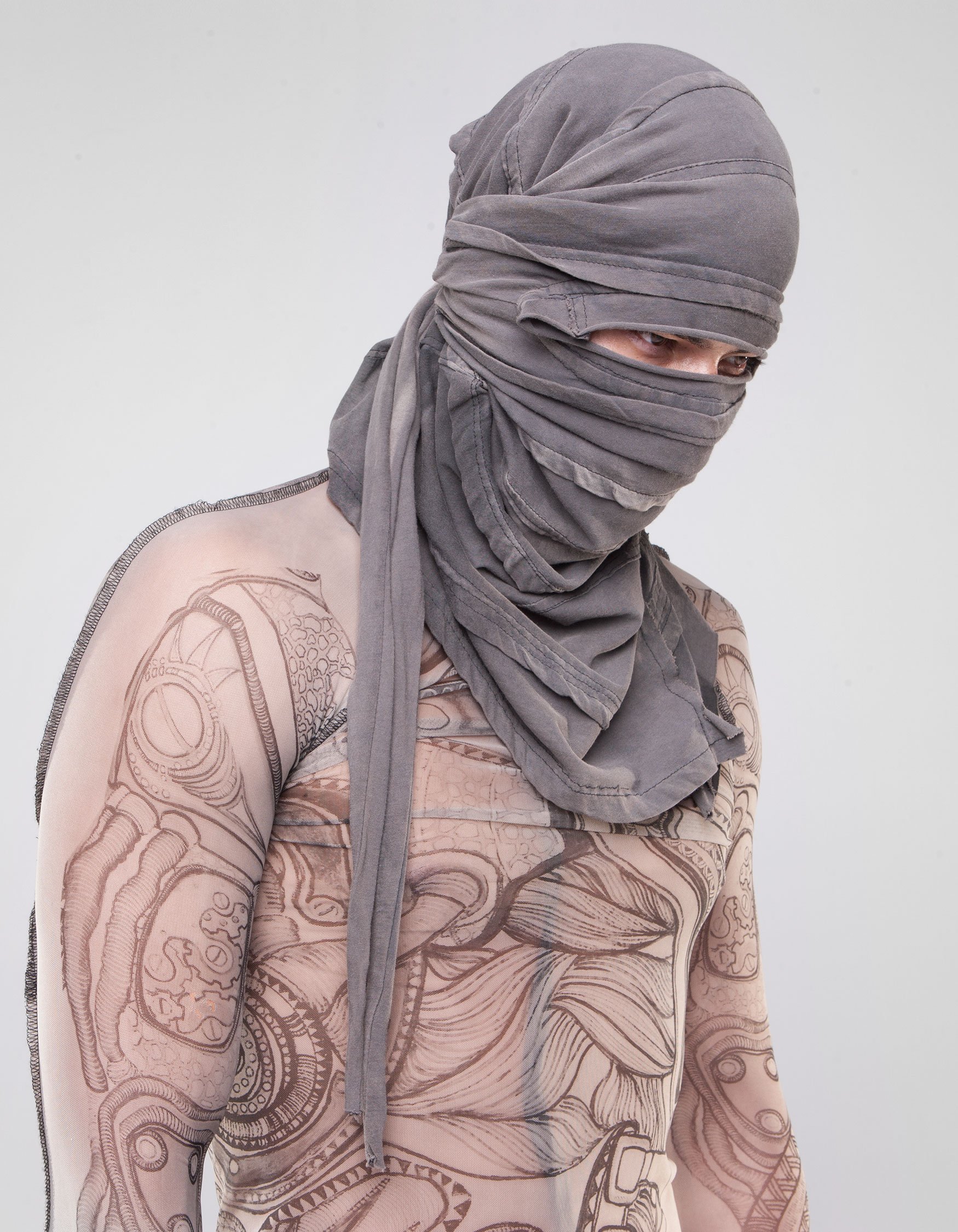 1750x2250 Ninja Mask Nomad Demobaza - Ninja Mask Drawing