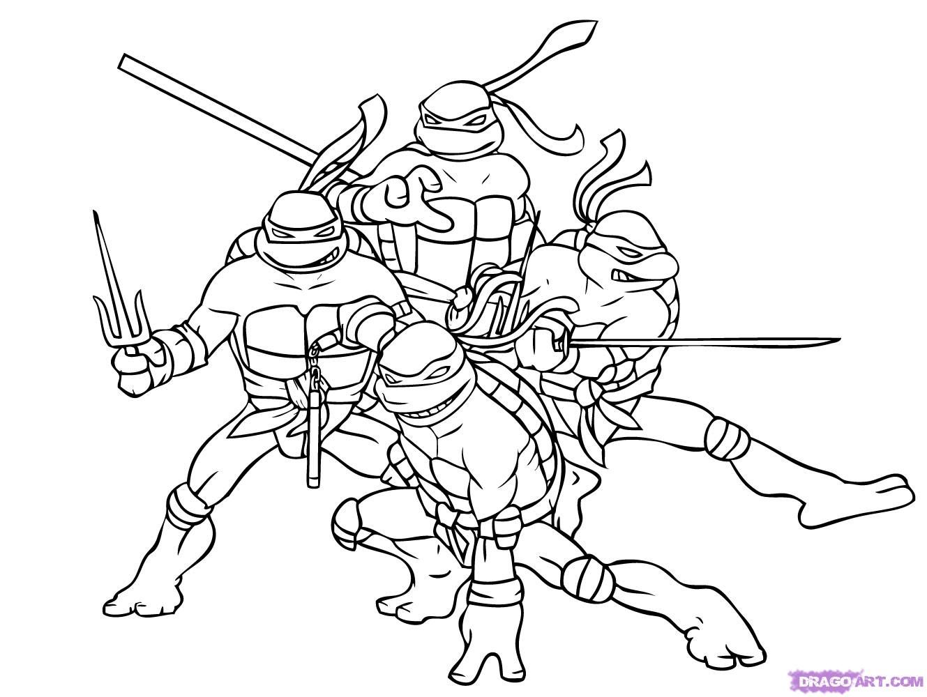 1329x1000 teenage mutant ninja turtles drawing photo drawing skill - Ninja Turtle Drawing