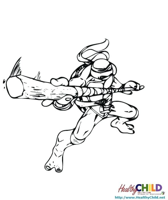 590x704 Ninja Turtle Drawing At Free For Free Printable Teenage Mutant - Ninja Turtle Drawing Pictures