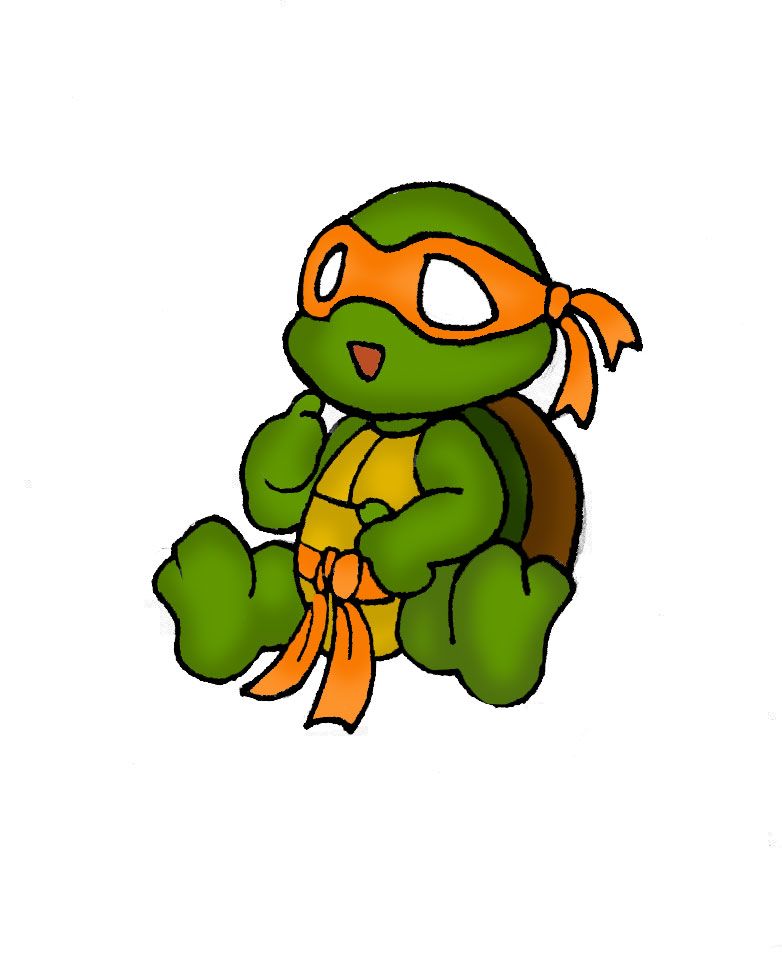 782x974 Cute Ninja Turtle Drawing Images Pictures - Ninja Turtle Drawing Pictures