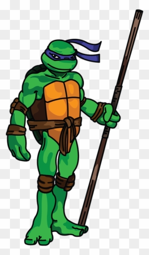 300x513 Free Turtle Clipart - Ninja Turtle Drawing Pictures