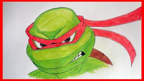 474x266 Ninja Turtles Face Drawing Gtgt - Ninja Turtle Face Drawing