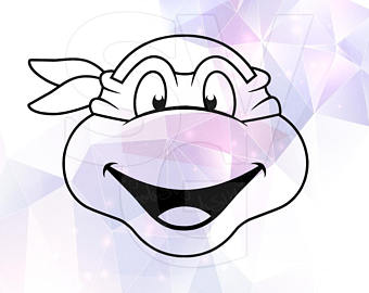 340x270 Ninja Turtles Etsy - Ninja Turtle Head Drawing